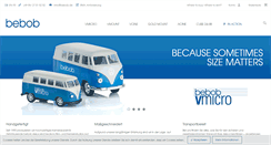 Desktop Screenshot of bebob.de